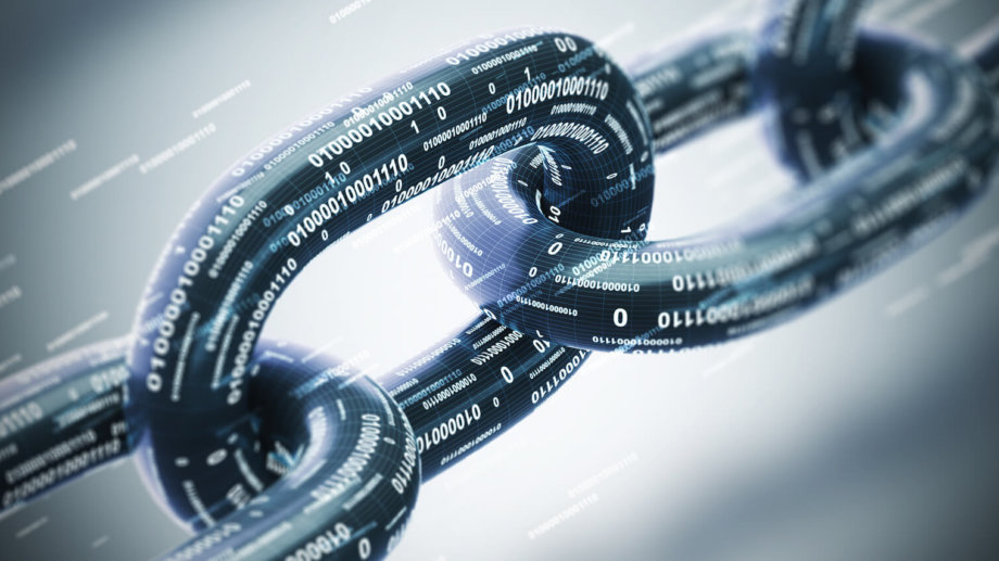 Digital chain graphic