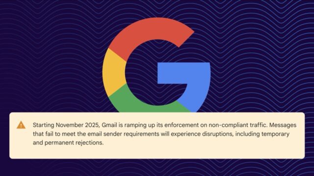 Google is enforcing their requirements in November 2025