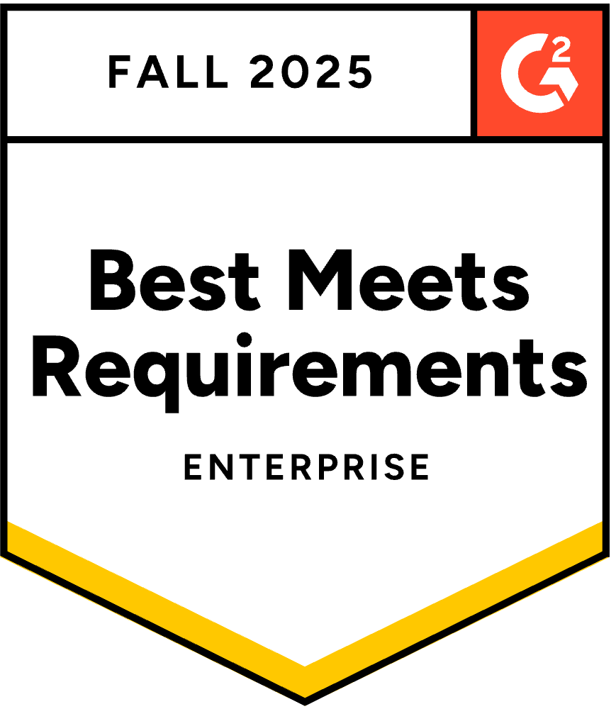 g2 fall 2025 best meets requirements enterprise