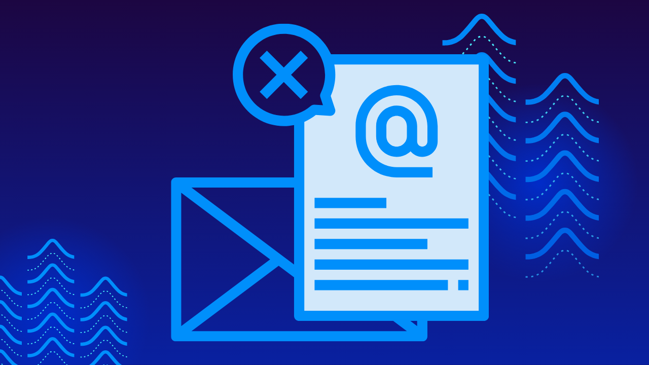 why is my email not sending