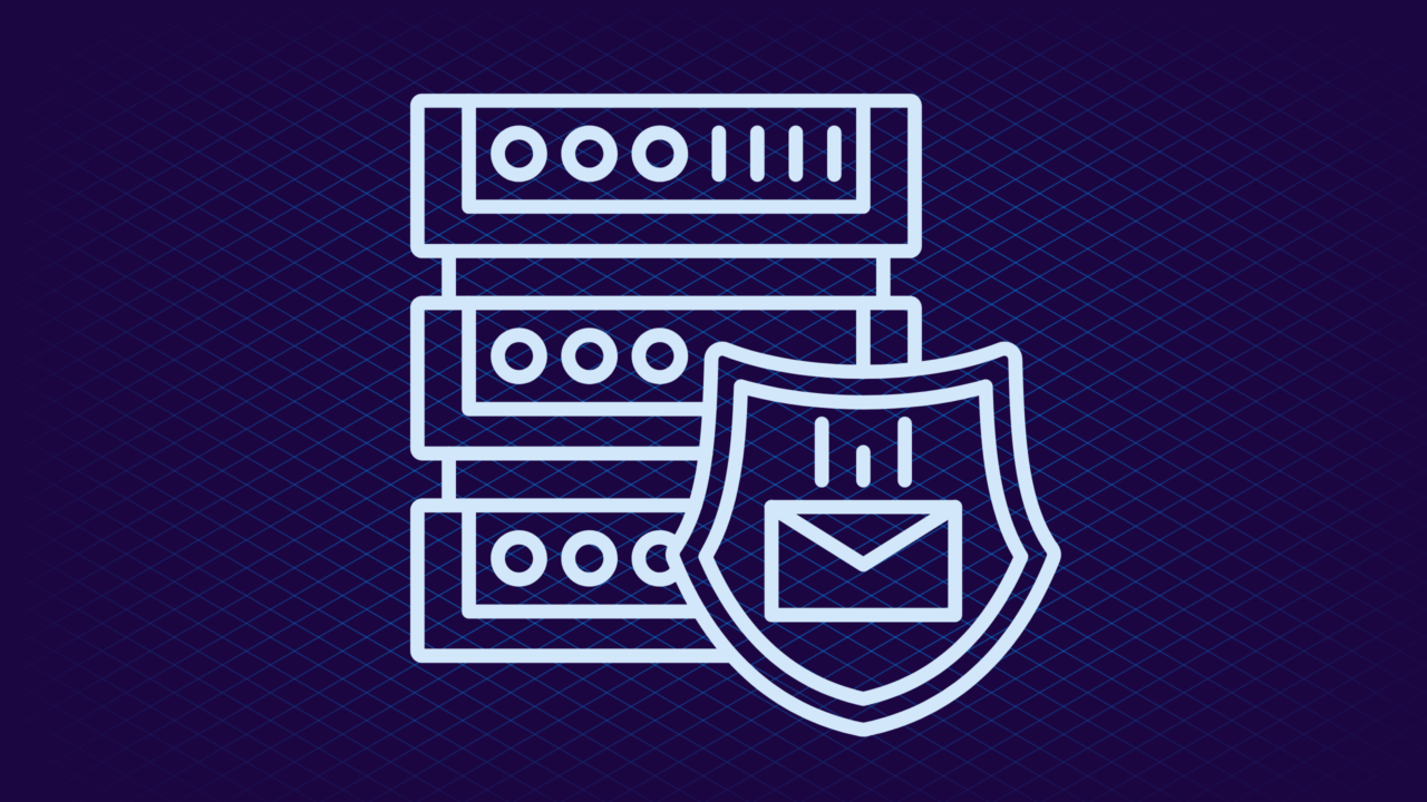 hosted dmarc - hosting and email security graphic