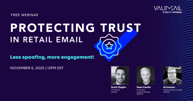 Protecting trust in retail email webinar