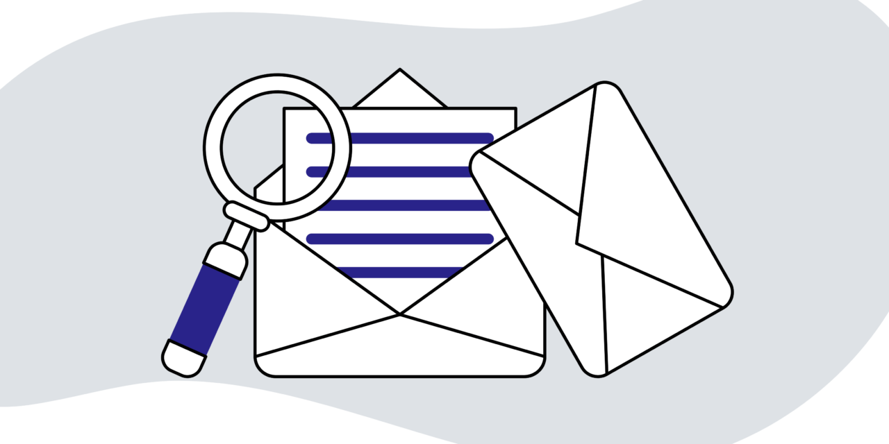 SPF infographic. Text reads : "SPF: certifying the 'postman'. Making sure that your email is delivered by a trustworthy company".